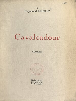 cover image of Cavalcadour